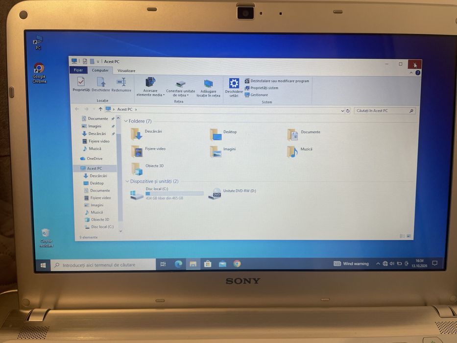 Laptop Sony vaio