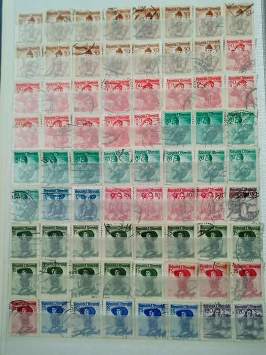 clasor timbre Austria. sec XX