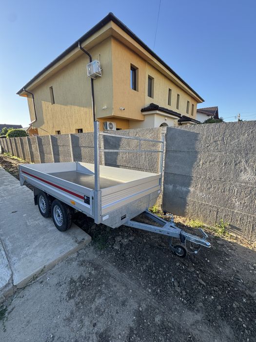 Inchiriez remorca doua axe 750kg 3m/1.5m