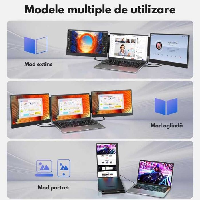 De vânzare monitor extensibil și portabil pentru laptop