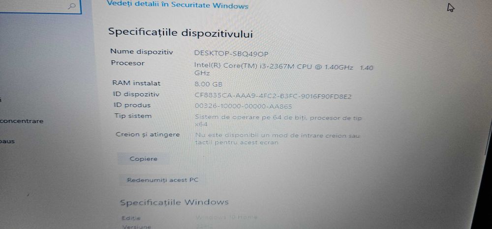 Laptop Lenovo X121e, FARA Baterie, i3-2357M, 8Gb, 120Gb SSD, 11.6inch