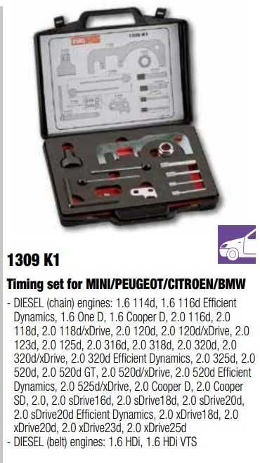 Комплект блокажи за смяна на ангренажи -  USAG. Model 1309K. ПРОМОЦИЯ!