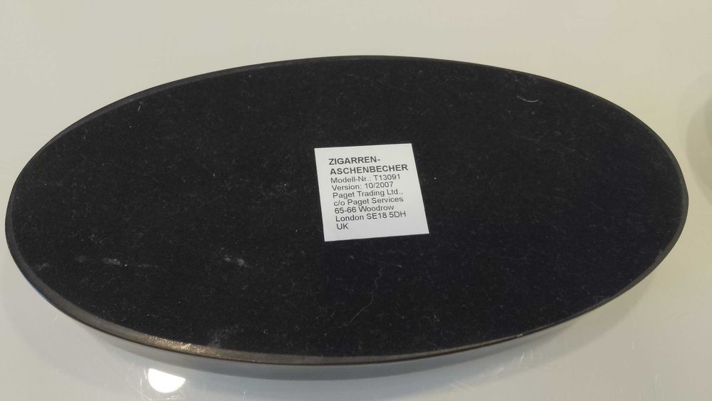 Scrumiera MORA eleganta, lux pt. trabucuri - ideal PASIONATI, CADOU