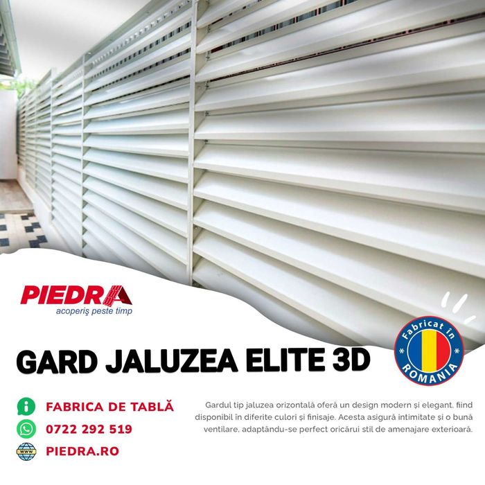 Sipca de gard metalica producator direct