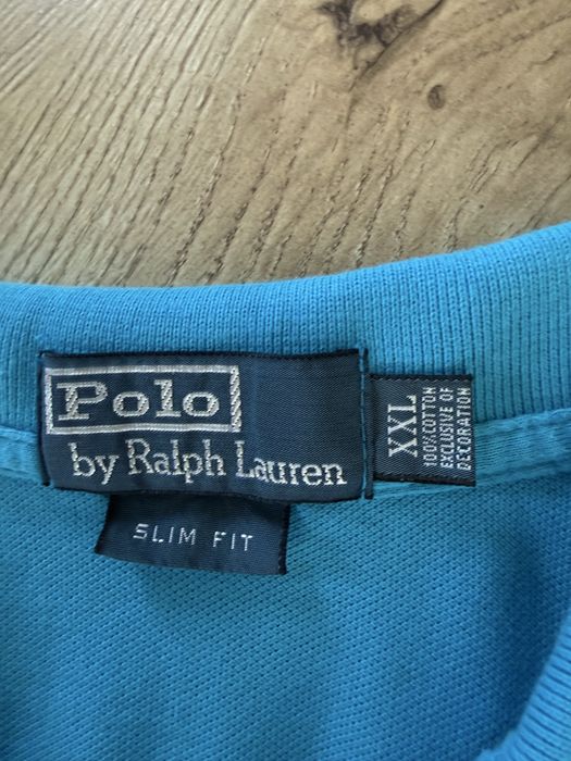 Tricou POLO RALPH LAUREN Slim Fit Albastru Barbati | Marime XXL