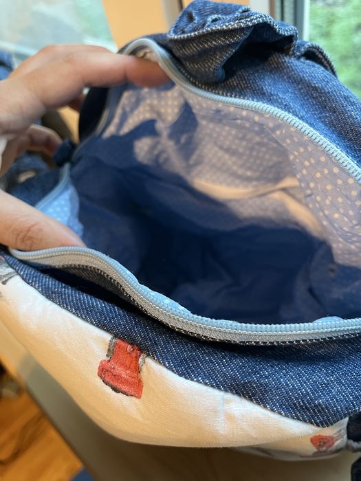 Ръчно шити детски ранички за ясла или първа градинска група