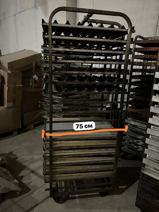 Тележка шпилька для печи