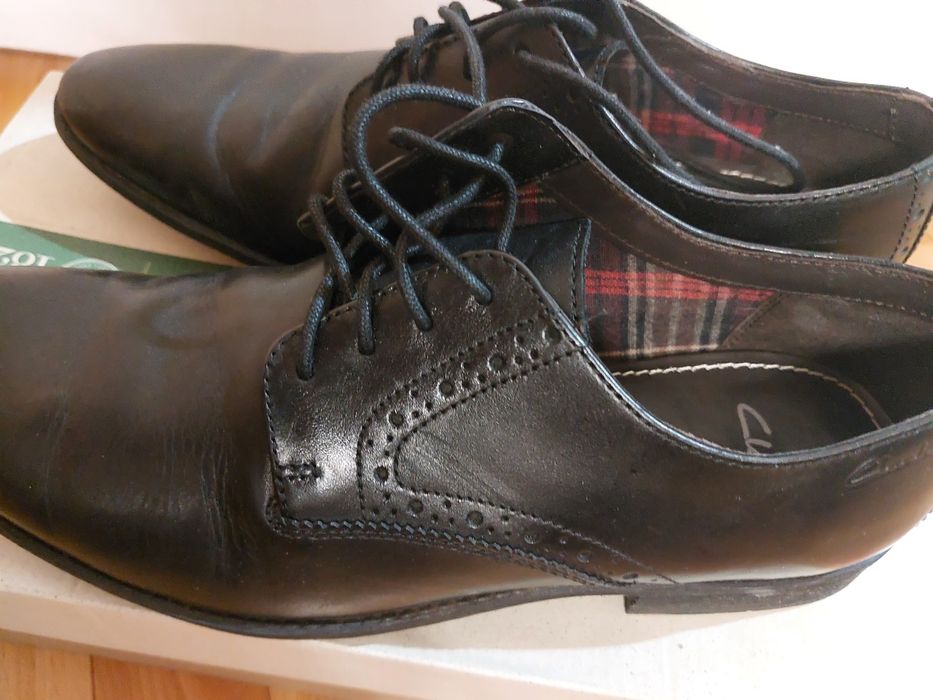 Туфли мужские  кожа Clarks