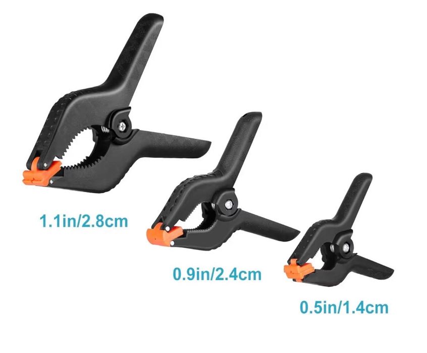 NEEWER комплект от 18 щипки за закрепване на Фото Фон, Backdrop Clamps