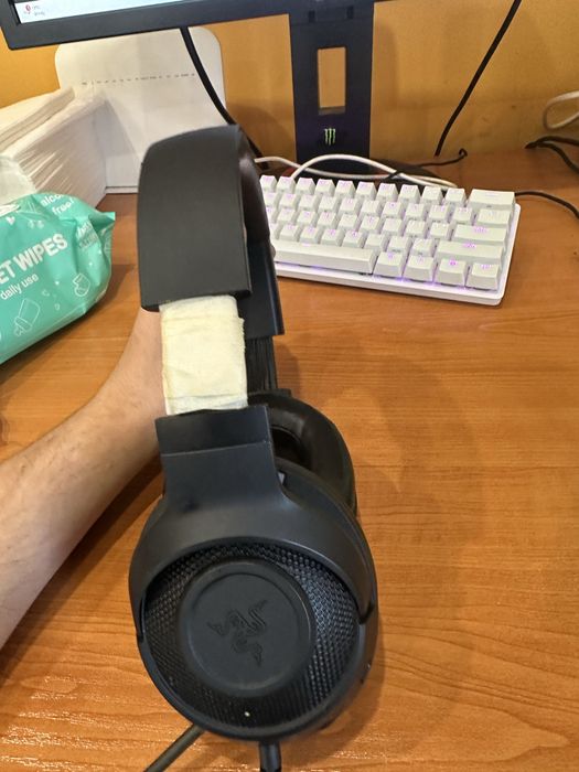Геймърски слушалки Razer Kraken X Lite 7.1, черни