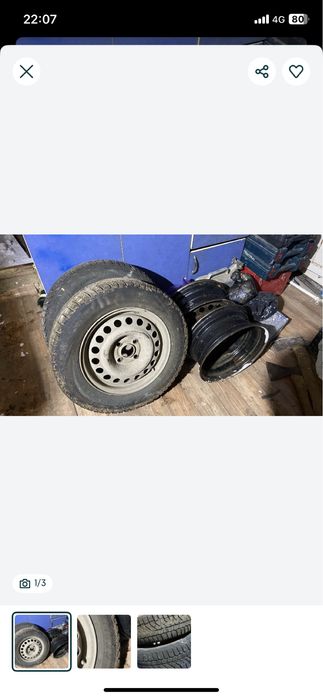 Диски в сборе для опель 14