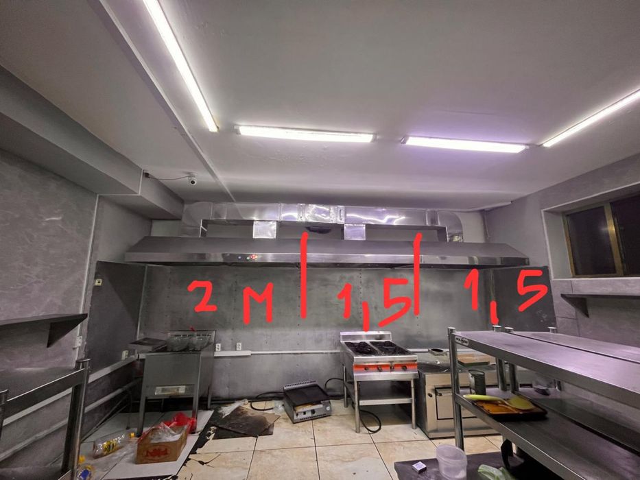 Вытяжка зонт для общепита