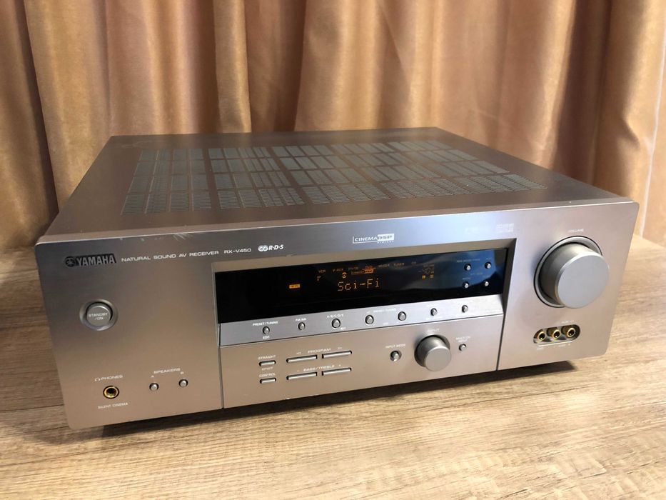 Yamaha RX-V450 reciver 6.1 cinema DSP digital, dts, dolby, pro logic