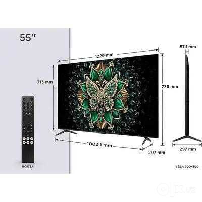 Телевизор TCL 55C6K QD-Mini LED 4K 144Hz