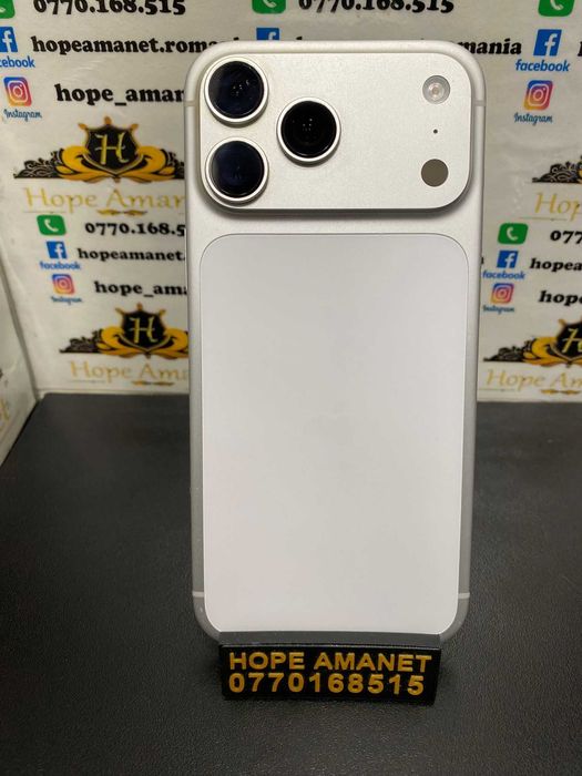 Hope Amanet P3 Iphone 17 Pro Max / 256 gb / 100% baterie