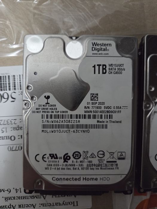 Продам hdd 1tb, бу