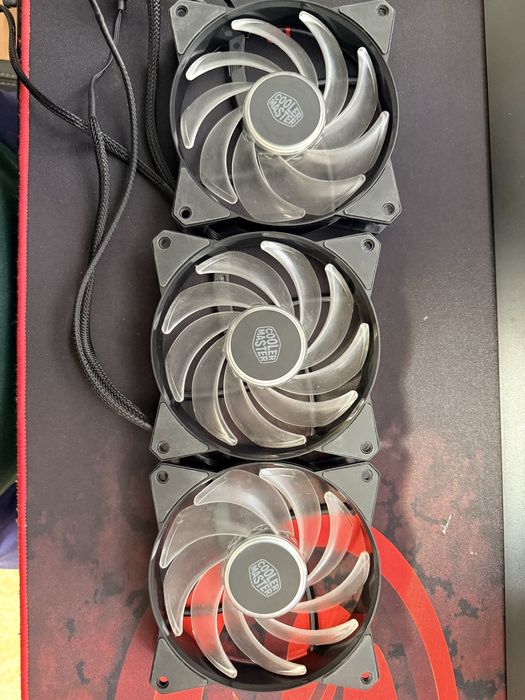Set 3 ventilatoare ARGB Cooler Master MF120R