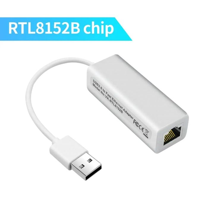 USB Ethernet adapter 100 Mbit/s