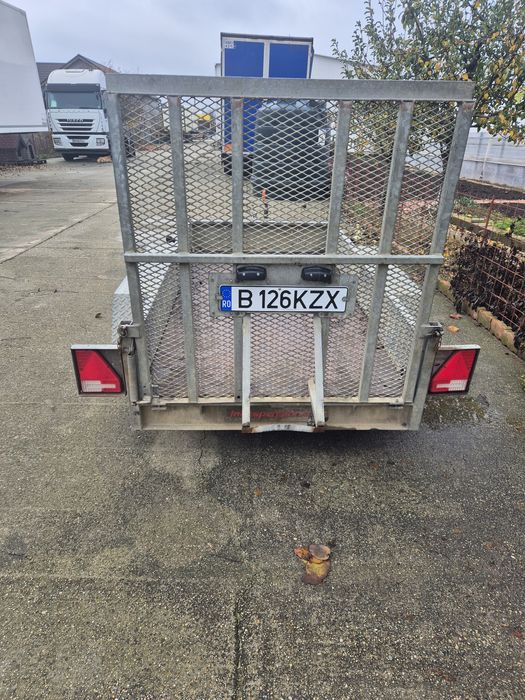 Remorca utilaj 2700kg marca indespension anglia 2018