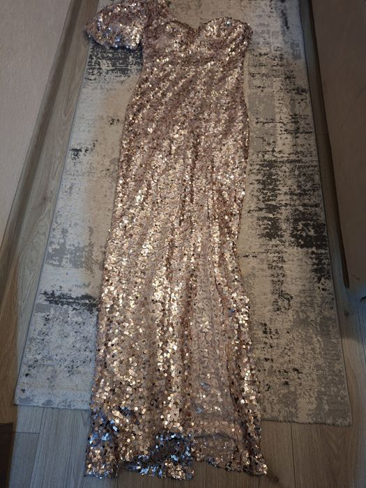 Rochie deosebita de ocazie cu paiete marimea 40