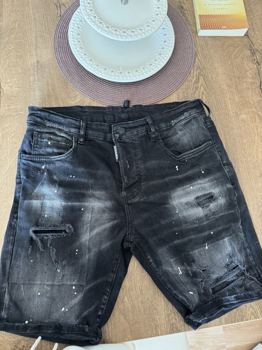 Dsquared2 Къси дънкови панталони