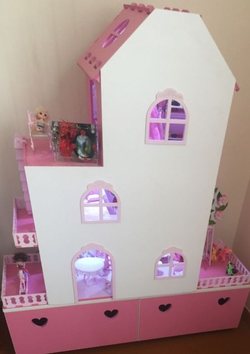 Домик для кукол ручная работа