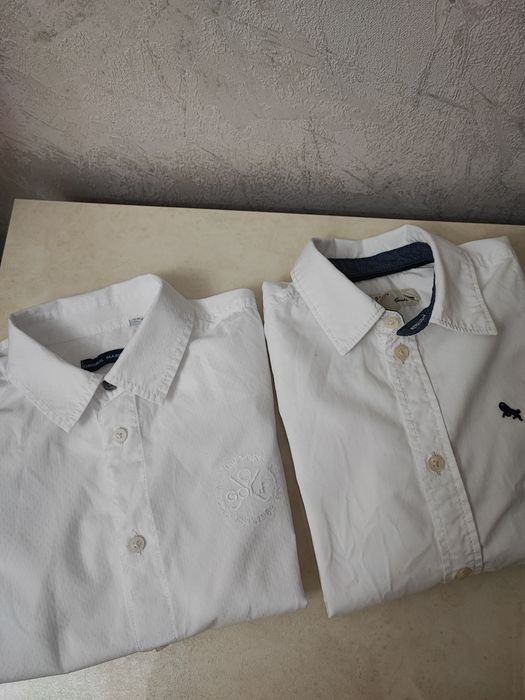 Рубашка белая Glassman