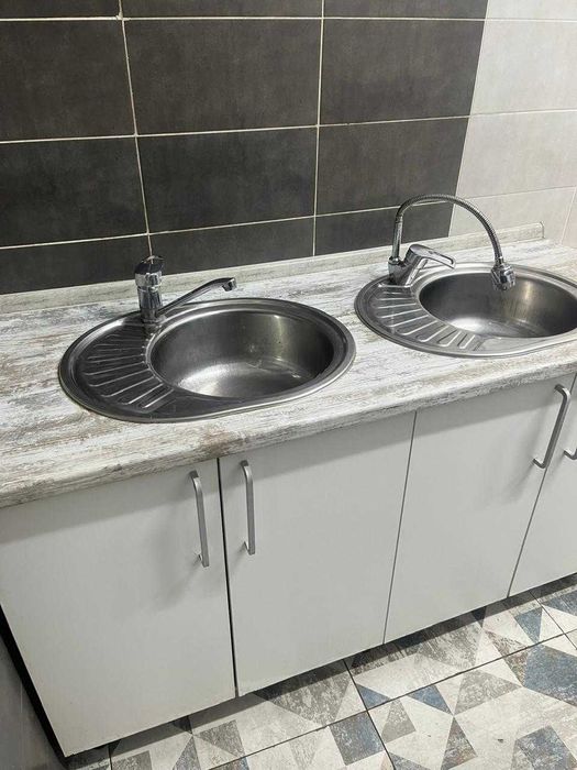 Мойки со шкафом тумбой