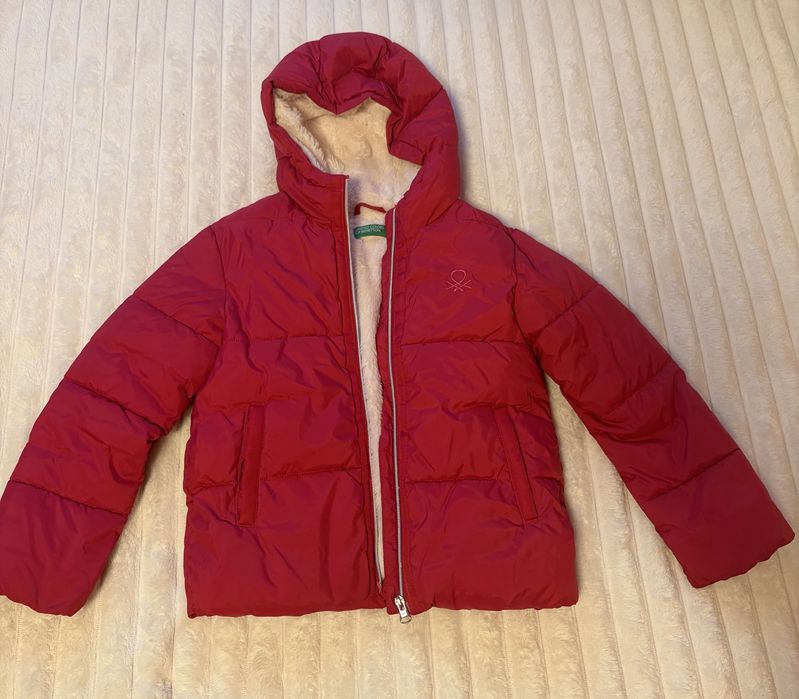 Geaca iarna fete 130 cm, United Colors of Benetton