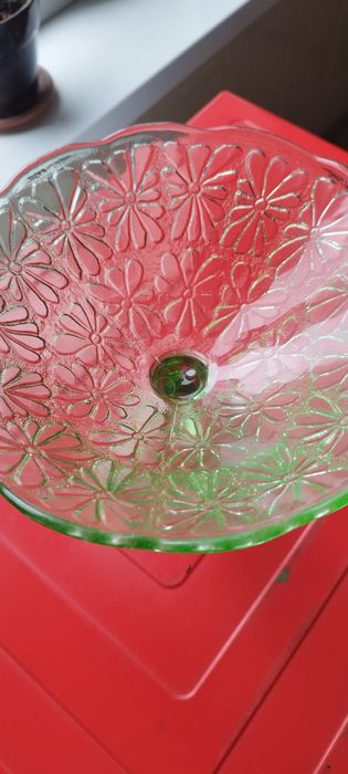 Фруктовница на ножке б/у