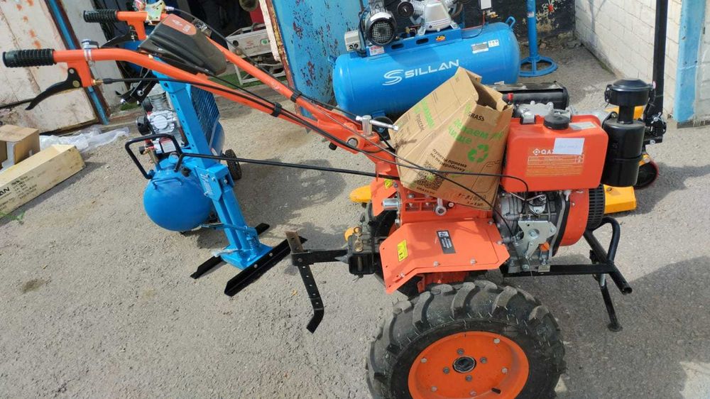 НИЗКАЯ цена Дизельный мотоблок мотокультиватор УЦЕНКА