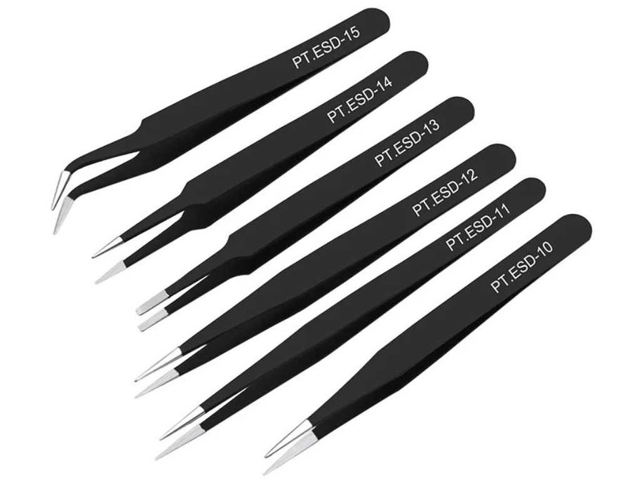 Set 6 pensete anti-statice/ electronica
