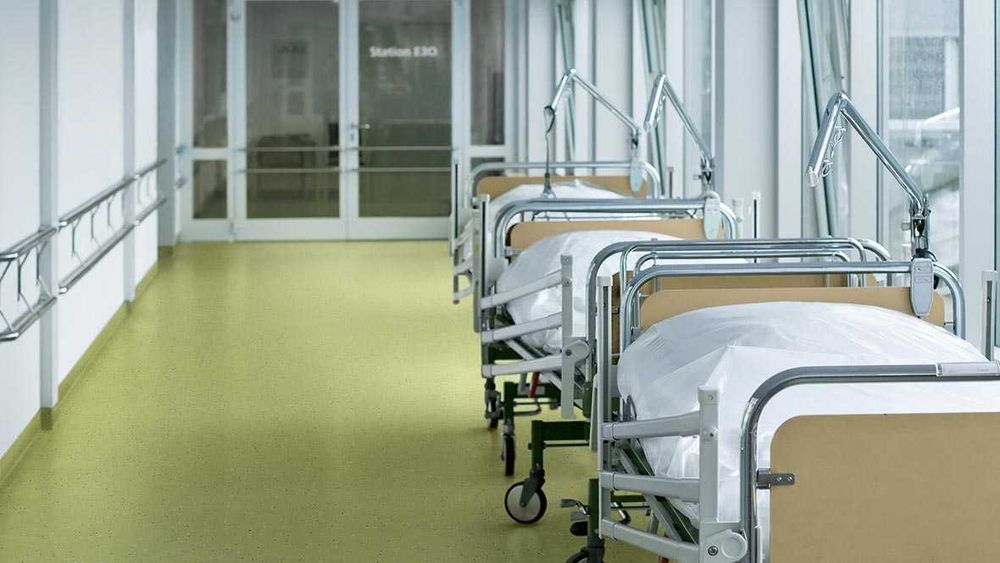 Гомогенный линолеум для медицинских учреждений