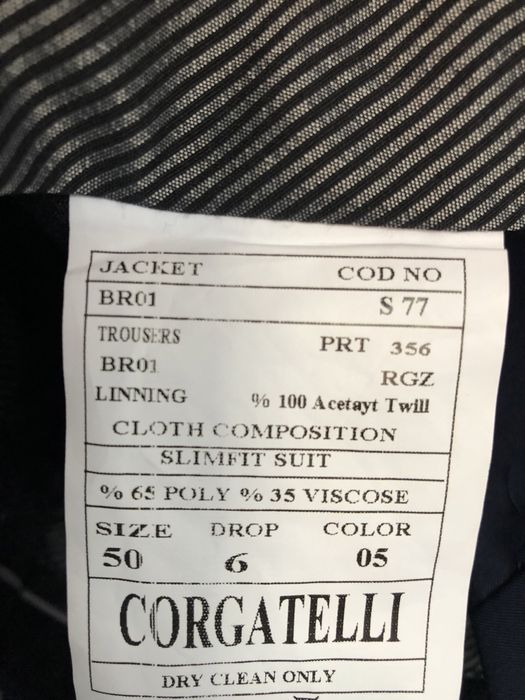 Vand costum mire nou Castellini Tailoring