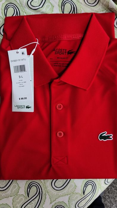 Lacoste polo ,размер Large