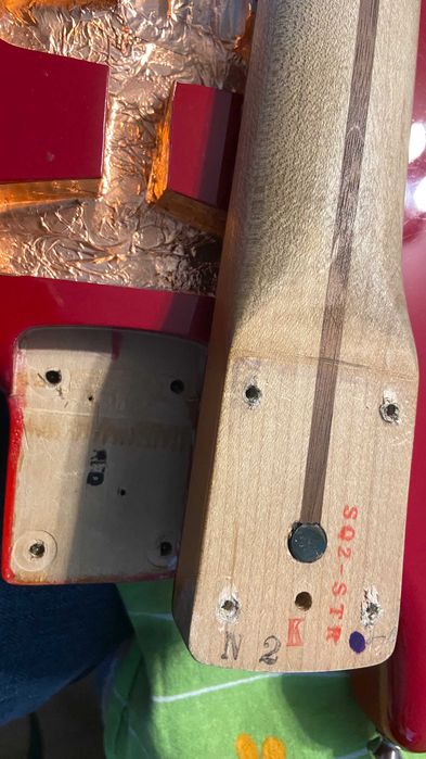 Squier by Fender 62 Reissue Stratocaster Red SQII-STR Japan