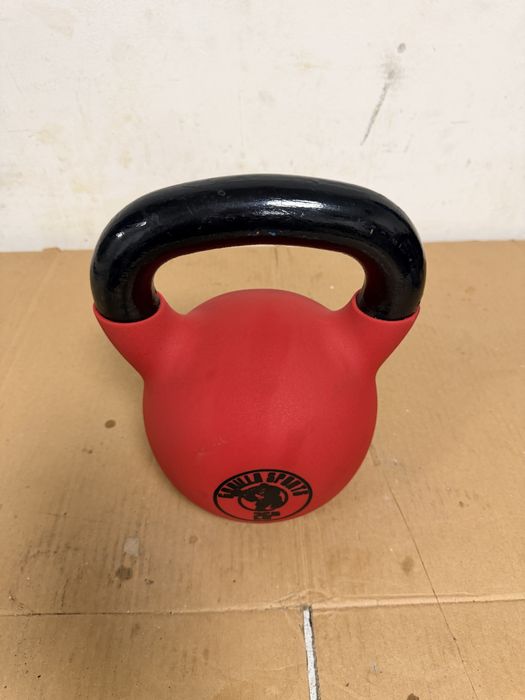 Kettlebell nou Germany 26 kg fier cauciucat pret 350 lei