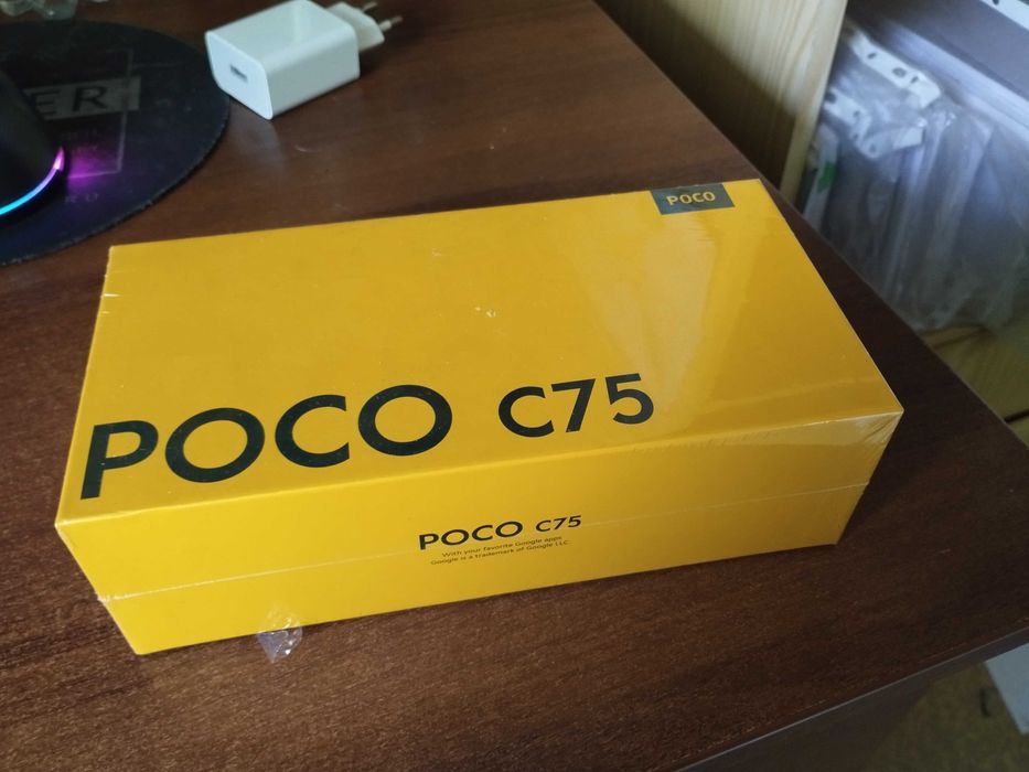 Смартфон Poco c75, новый в упаковке, без чека.