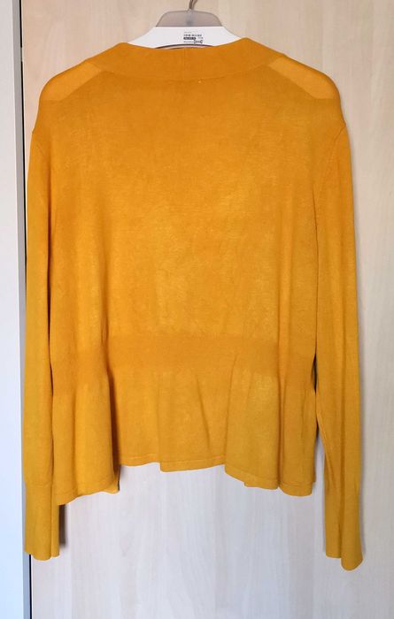 Cardigan damă Essentials by Tchibo ONE SIZE potrivit M/L muștar ca NOU