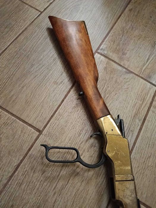 Replică Pușcă Henry 1860 Denix (Stare Perfectă) + Cartușe Decorative