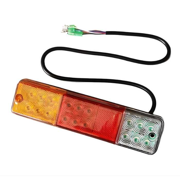 Задни диодни стопове PA1357 2бр комплект 9W 12V за бус ремарке