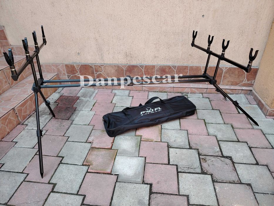 Rod pod (Duo Pod) PRO FL157 full echipat cu 4 avertizori cu STATIE si 4 swingere