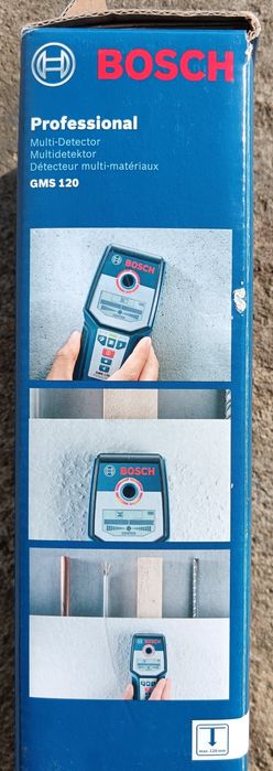 BOSCH GMS 120 professional, detector cabluri