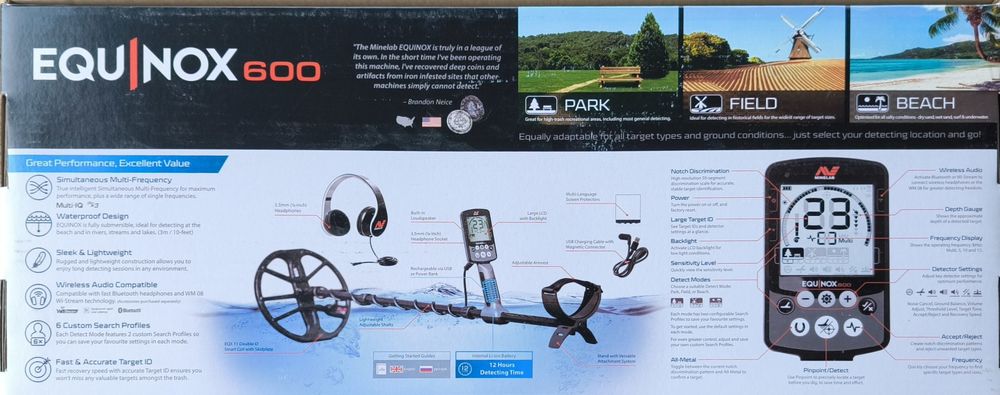 Металлоискатель Equnox 600 minelab