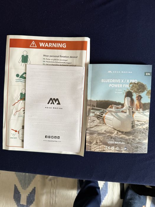 Aqua Marina Bluedrive X Pro – електрическа перка за SUP/каяк