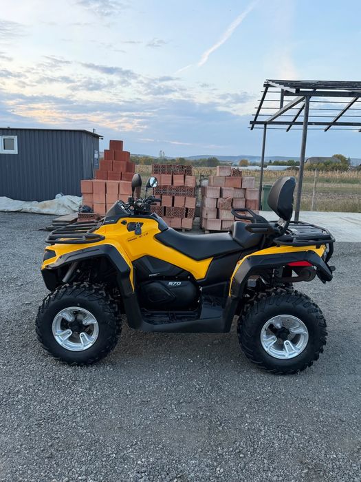 Atv Can Am Outlander Max 570\650 l7e  4x4 ( nu cf moto polaris tgb )