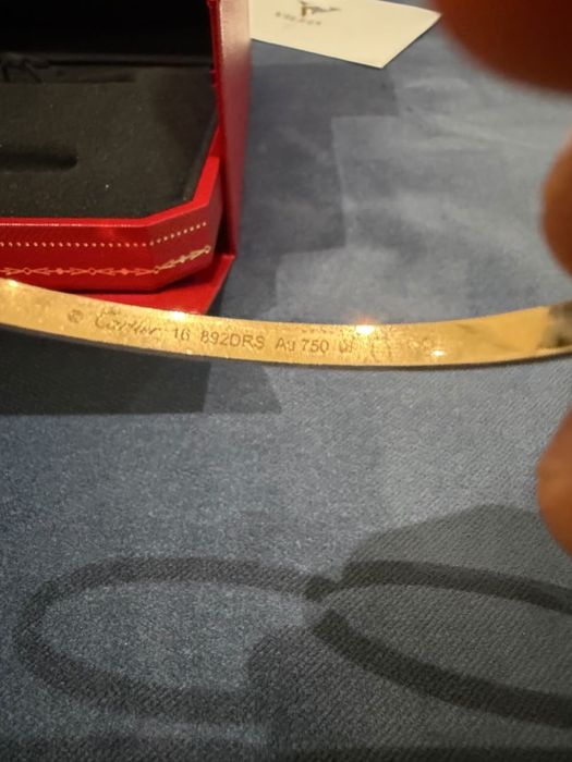 Cartier love оригинал