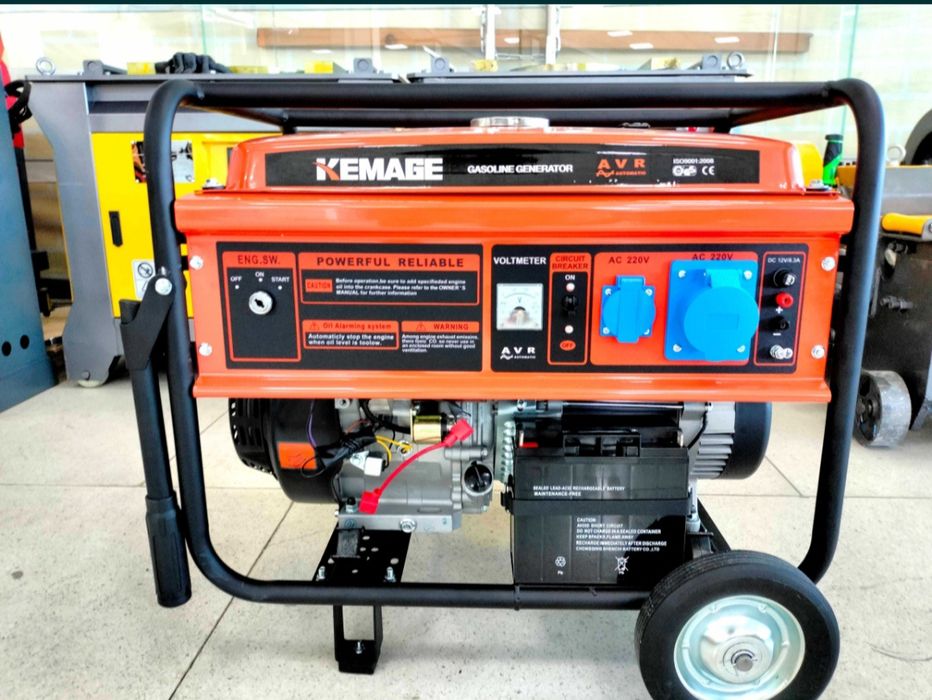 Движок бензинда M6500 5,5 кВт (Генератор)