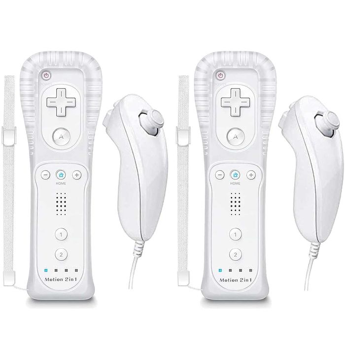 Set 2X Controlere Wii TechKen Plus