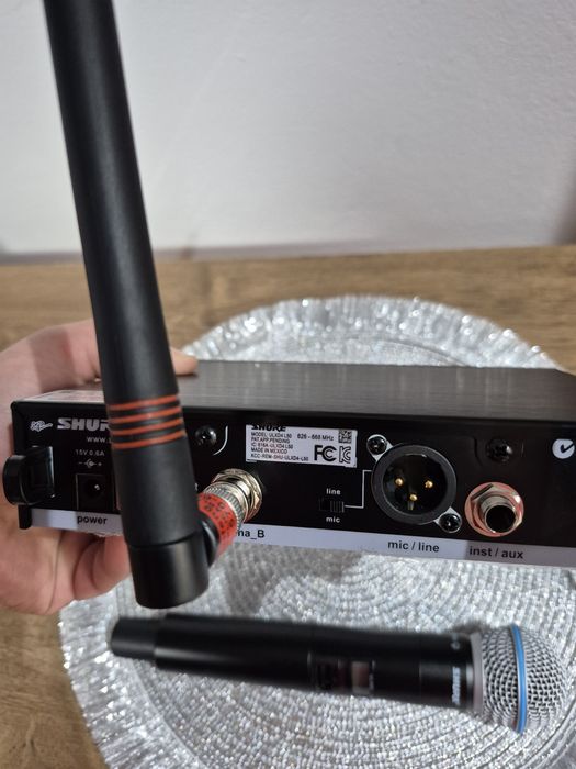Microfon wireless Shure ULXD  L50 625-668 beta 58a Made in Mexic ur xa